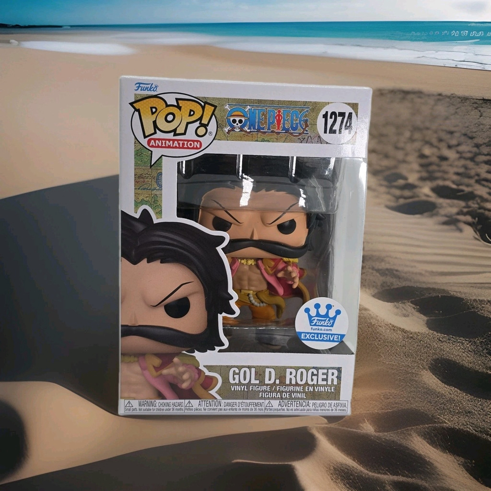 Funko Pop! Vinyl: One Piece - Gol D. Roger - Funko Web (FW) (Exclusive) #1274